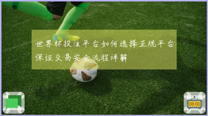 世界杯投注平台如何选择正规平台保证交易安全流程详解